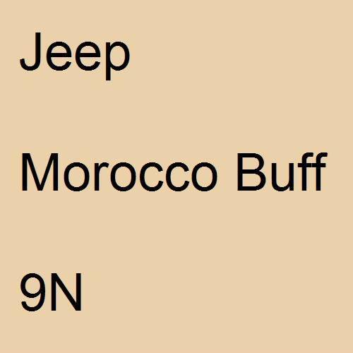 Jeep, Morocco Buff, 9N.